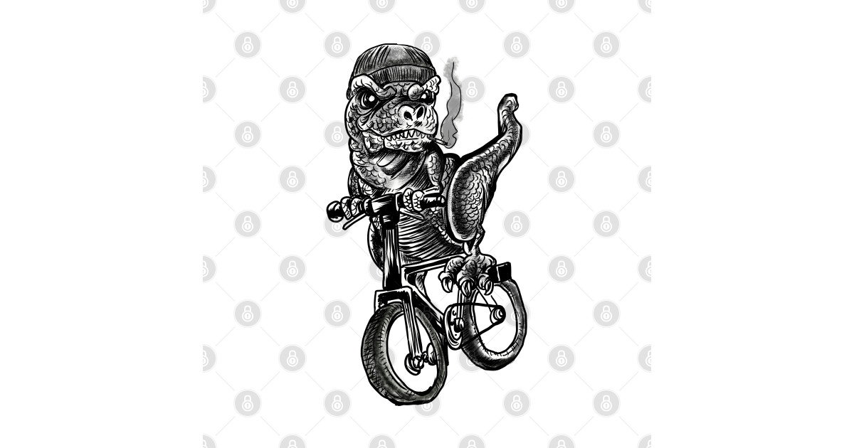bike dinosaur