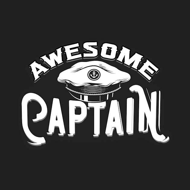 Awesome Captain by Foxxy Merch