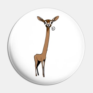 Funny animal gerenuk says hi Pin