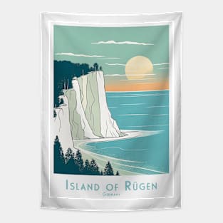 Sunset at Rügen Island Germany Tapestry