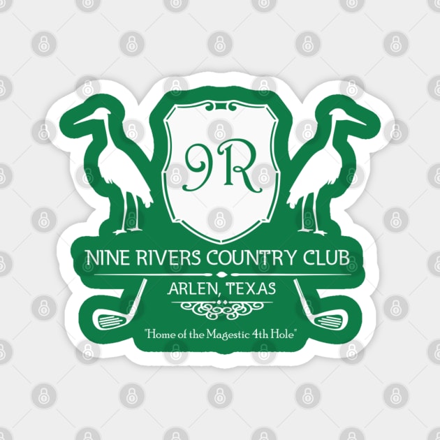 Nine Rivers Country Club Magnet by deleriumden