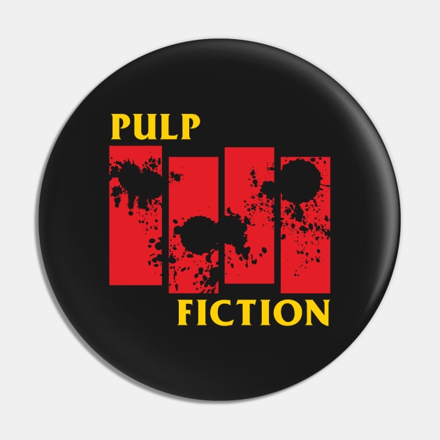 Pulp Fiction Pin by WMKDesign