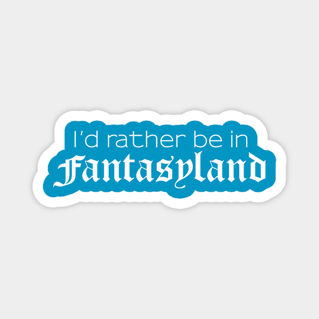 Fantasyland Wishes Magnet by Geek Tees