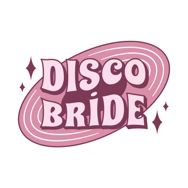 Bachelorette gift bride disco by Positively Petal Perfect 