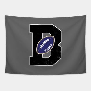 Big Bold Baltimore Ravens Monogram Tapestry