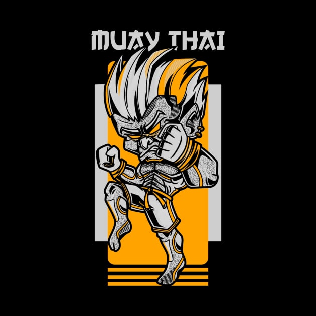Muay Thai / Muay Thai Fighter / Muay Thai Lover / Muay Thai Fan / Muay Thai Fighter Design by Redboy