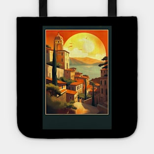 Vintage Travel Poster of the Italy Tote