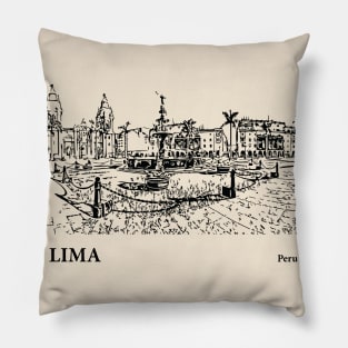 Lima - Peru Pillow