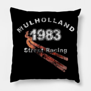 Mulholland Street Racing Pillow