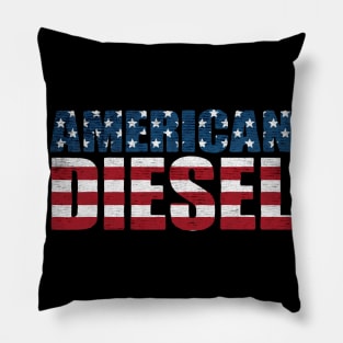 Flag american diesel Pillow