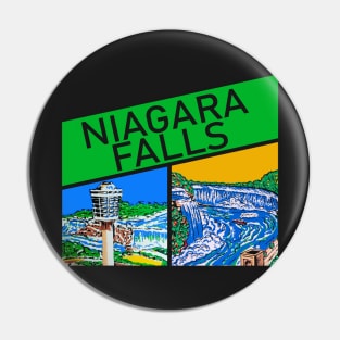 Niagara Falls Travel Decal Pin