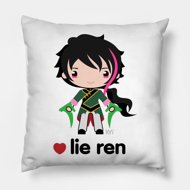 Love Lie Ren - RWBY Pillow by KYi