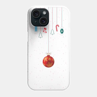 Christmas in quarantine Phone Case