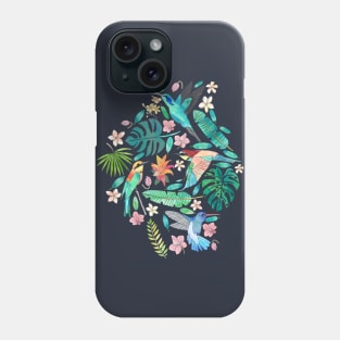 Birds in Bohemian Paradise Phone Case