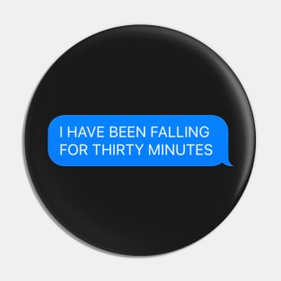 Falling quote Pin