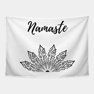 Namaste Lotus Tapestry