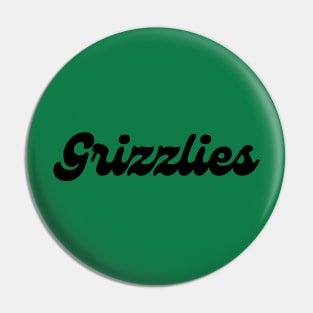 Cute Grizzlies Gear Pin