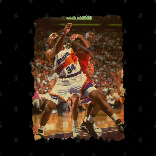 Charles Barkley vs Michael Jordan Vintage // 2 by CAH BLUSUKAN