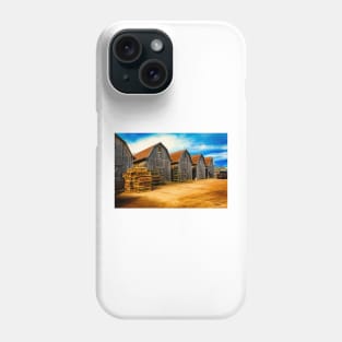 Commercial Fish Huts Montague PEI Phone Case