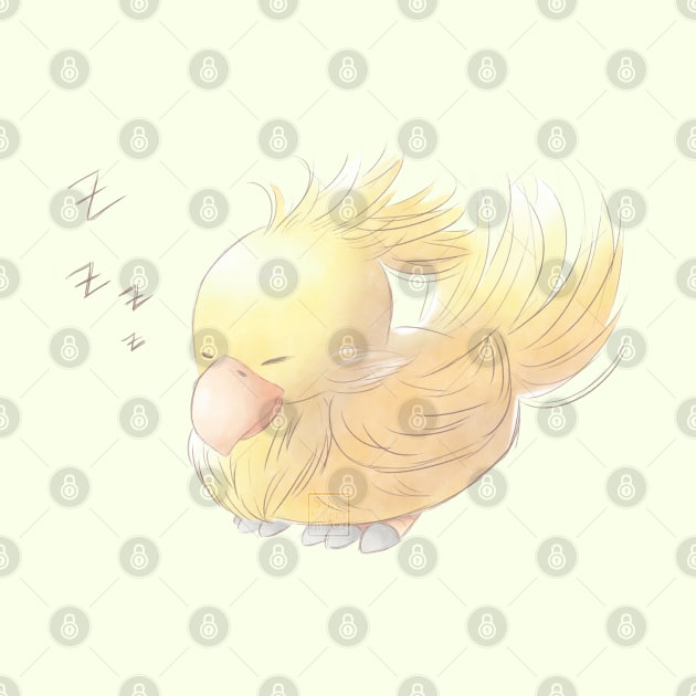 Sleeping Chocobo by NeoSora