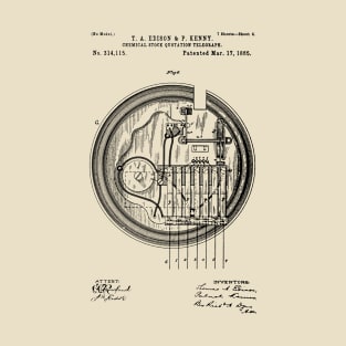 EDISON PATENT / Edison Patent Drawing 314115 T-Shirt