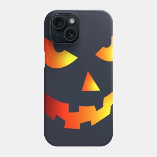 Halloween pumpkin smile Phone Case