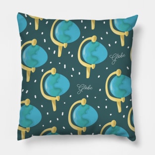 Globe pattern Pillow