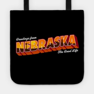 Nebraska Nostalgic Design Tote
