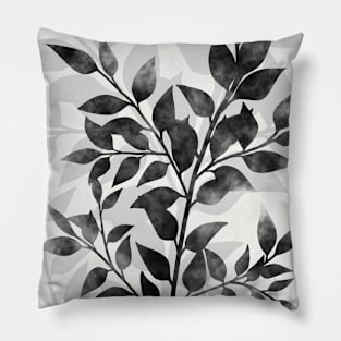 Plant Silhouette Pillow