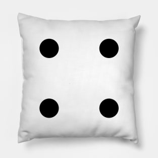 Dice Four Pillow