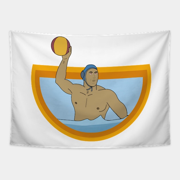 Water Polo Tapestry by DiegoCarvalho