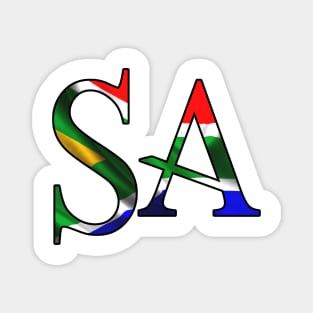 South Africa  flag SA Magnet