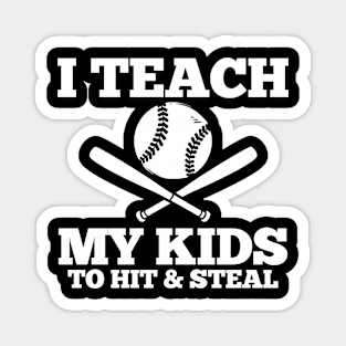 Baseball Dad Baseball Mom Magnet