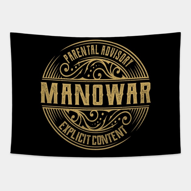 Manowar Vintage Ornament Tapestry by irbey