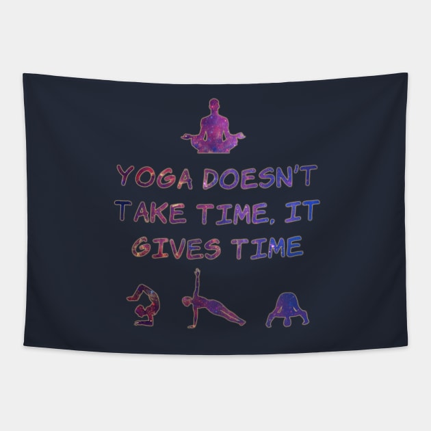 Yoga #2 Tapestry by ElectricMint