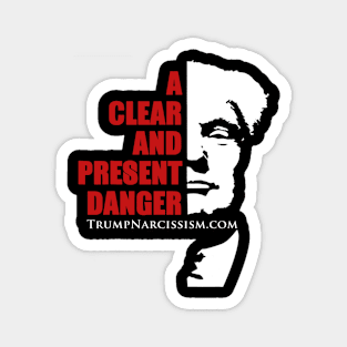 President Donald Trump and Narcissism Gift For Men Women Magnet