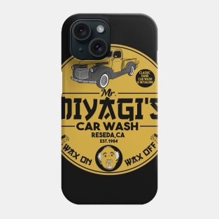 Mr Miyagi car wash Phone Case