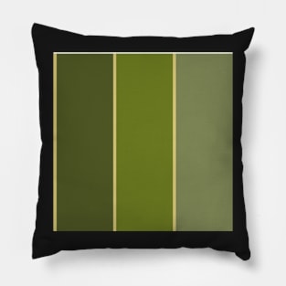 Parallel Green Pillow