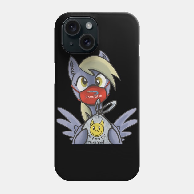 Derpy Delivery Phone Case by CatScratchPaper