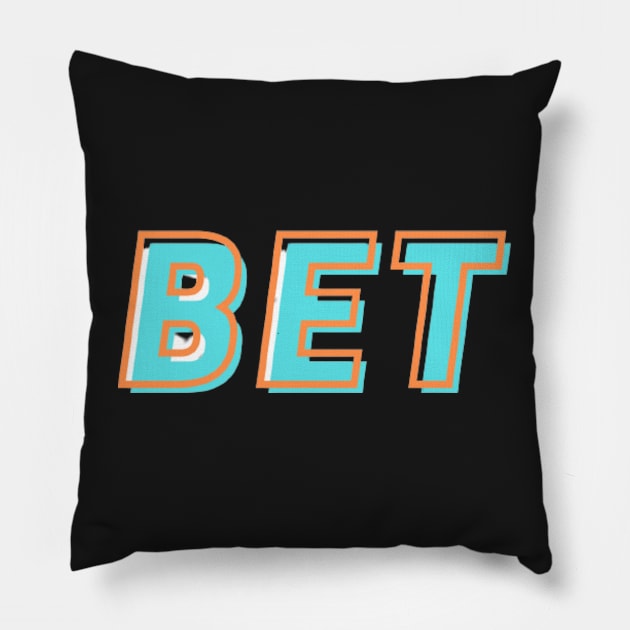 BET Pillow by mcmetz