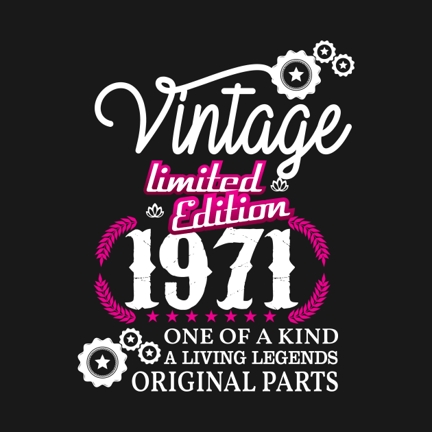 Vintage Limited Edition 1971 Original parts by Diannas