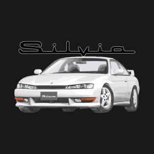 240sx white s14 kouki k's autech T-Shirt