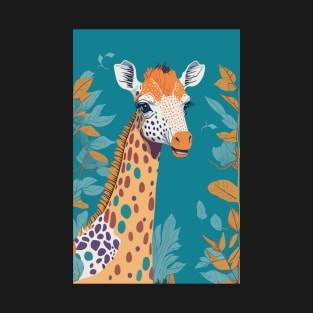 Africa Savanna Giraffe Cute Wild Animal T-Shirt