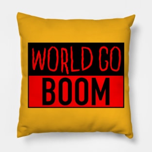 Boom Box Pillow