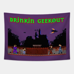 DrinkIN GeekOUT CraftBeervania Tapestry