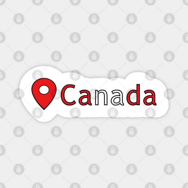 Here in Canada Magnet by BecksArtStuff