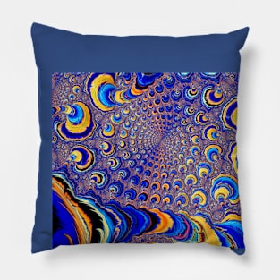 "Fractal Fantasy #3" Pillow