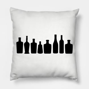 Classic Bottles Pillow