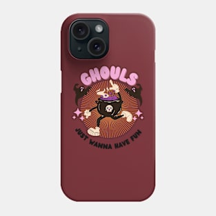 Ghouls just wanna have fun Halloween pumpkin Phone Case