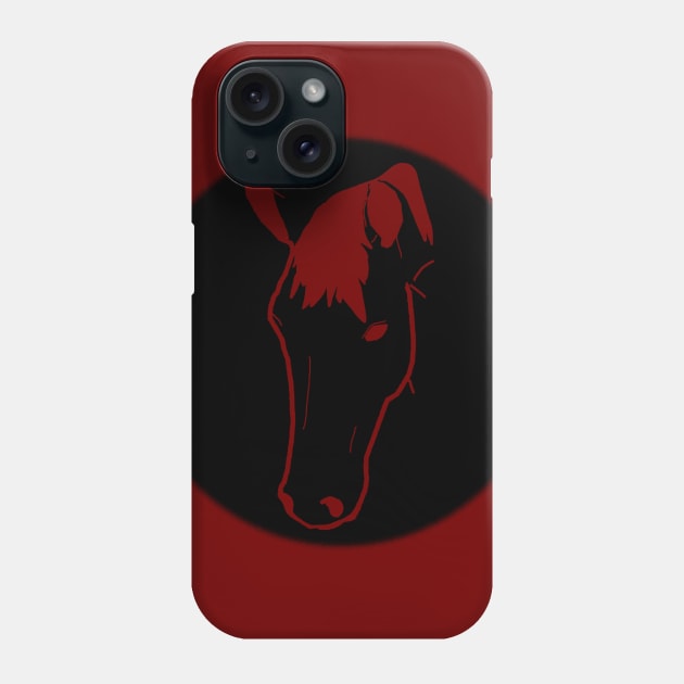 Carved horse face Phone Case by RedHeadAmazona